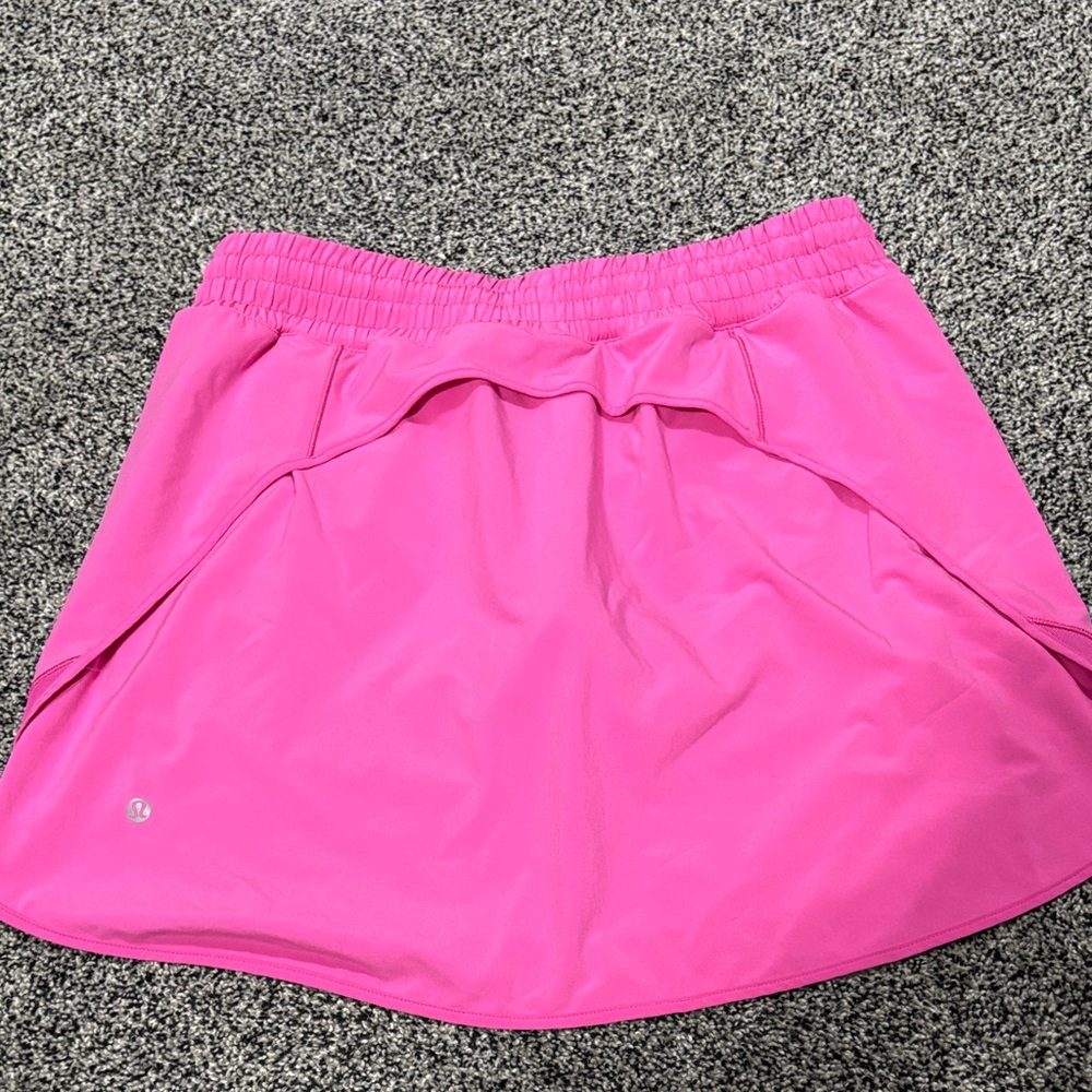 Lululemon Athletica Pink Tennis Skirt